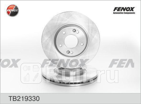 TB219330 - Диск тормозной передний (FENOX) Hyundai Santa Fe 1 (2000-2006) для Hyundai Santa Fe 1 (2000-2006), FENOX, TB219330