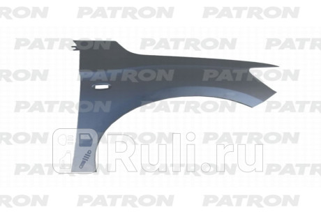 P71-CT032ART - Крыло переднее правое (PATRON) Citroen C-Elysee (2012-2021) для Citroen C-Elysee (2012-2021), PATRON, P71-CT032ART