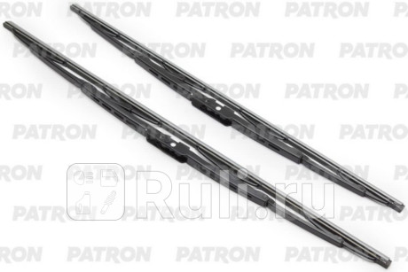 PWB6153-KIT-HOOK - Щетки стеклоочистителя на лобовое стекло (комплект) (PATRON) Mercedes Sprinter 901-905 (1995-2000) для Mercedes Sprinter 901-905 (1995-2000), PATRON, PWB6153-KIT-HOOK