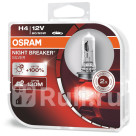 Лампа H4 (60/55W) OSRAM Night Breaker Silver 3300K +100% яркости 64193NBS_HCB