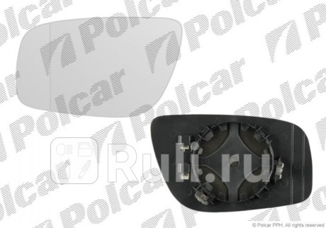 5017542E - Зеркальный элемент левый (Polcar) Mercedes W211 (2006-2009) для Mercedes W211 (2002-2009), Polcar, 5017542E