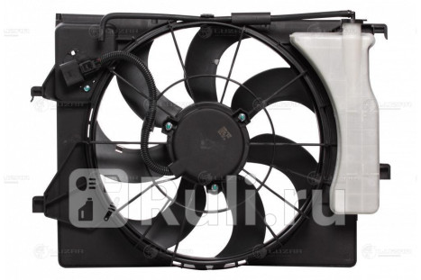 Вентилятор радиатора охлаждения для Hyundai Solaris 2 (2020-2021) рестайлинг, LUZAR, lfk-08l5