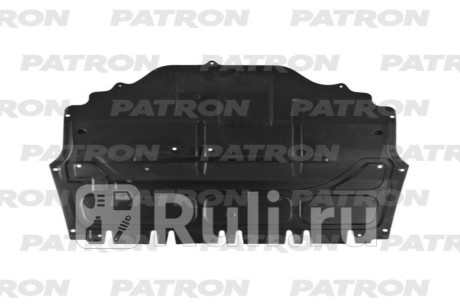 P72-0236 - Пыльник двигателя (PATRON) Audi A1 8X рестайлинг (2014-2018) для Audi A1 8X (2014-2018) рестайлинг, PATRON, P72-0236