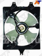 Мотор+вентилятор радиатора кондиционера ST-HD27-203-A0