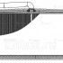 Радиатор отопителя для Audi A6 C6 (2008-2011) рестайлинг, LUZAR, LRh 1882