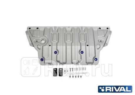 33303341 - Защита картера (RIVAL) Audi A4 B9 (2015-2021) для Audi A4 B9 (2015-2021), RIVAL, 33303341