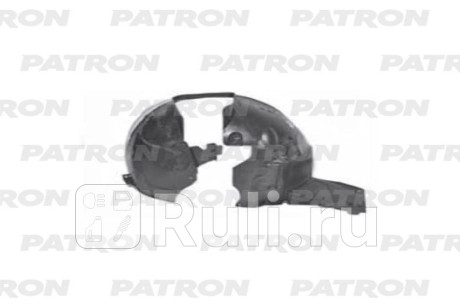 P72-2070AR - Подкрылок передний правый (PATRON) Citroen Berlingo (2008-2012) для Citroen Berlingo B9 (2008-2012), PATRON, P72-2070AR