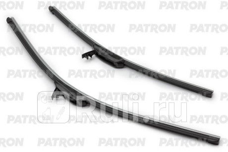 Щетки стеклоочистителя 65см + 51см к-кт плоская hook  только под короткий крюк 9x3 psa   fiat PATRON PWB490-FS  для прочие, PATRON, PWB490-FS
