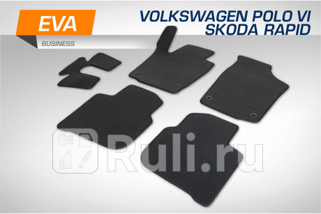 3510101 - Коврики в салон 5 шт. (AutoFlex) Volkswagen Polo (2020-2021) для Volkswagen Polo (2020-2021), AutoFlex, 3510101