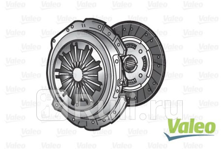 828477 - Комплект сцепления (VALEO) Chevrolet Cobalt (2011-2021) для Chevrolet Cobalt (2011-2021), VALEO, 828477