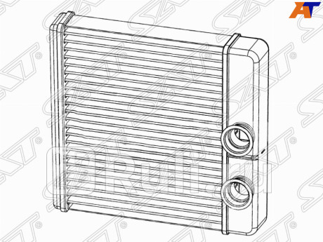 ST-LD01-395-B0 - Радиатор отопителя (SAT) Lada Granta (2011-2018) для Lada Granta (2011-2018), SAT, ST-LD01-395-B0