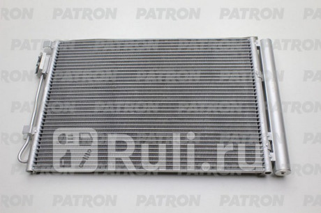 PRS1303 - Радиатор кондиционера (PATRON) Hyundai Solaris 1 рестайлинг (2014-2017) для Hyundai Solaris 1 (2014-2017) рестайлинг, PATRON, PRS1303
