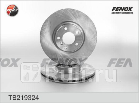 TB219324 - Диск тормозной передний (FENOX) BMW X5 E70 рестайлинг (2010-2013) для BMW X5 E70 (2010-2013) рестайлинг, FENOX, TB219324