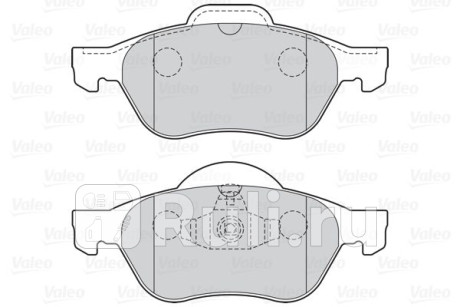 301026 - Колодки тормозные дисковые передние (VALEO) Audi A3 8V (2012-2020) для Audi A3 8V (2012-2020), VALEO, 301026