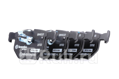 P 06 033X - Колодки тормозные дисковые задние (BREMBO) BMW E90/E91 (2005-2008) для BMW 3 E90 (2005-2008), BREMBO, P 06 033X
