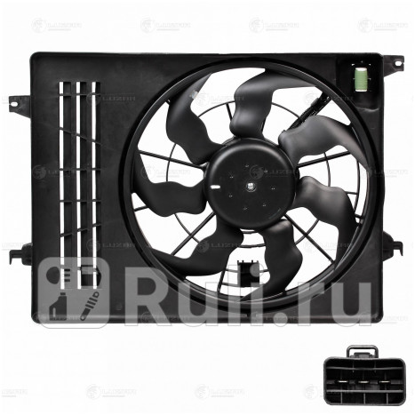 Вентилятор радиатора охлаждения для Hyundai ix35 (2010-2013), LUZAR, lfk-08s5
