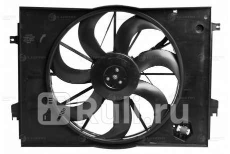 lfk-0880 - Вентилятор радиатора охлаждения (LUZAR) Hyundai Tucson 1 (2004-2010) для Hyundai Tucson 1 (2004-2010), LUZAR, lfk-0880
