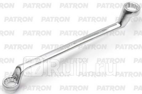 Ключ накидной изогнутый на 75 градусов, 19х22 мм PATRON P-7591922 для Автотовары, PATRON, P-7591922
