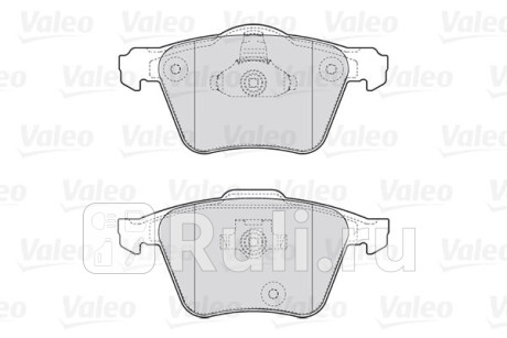 301657 - Колодки тормозные дисковые передние (VALEO) Volvo XC70 (2007-2013) для Volvo XC70 (2007-2013), VALEO, 301657