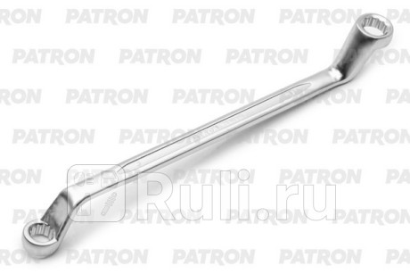 Ключ накидной изогнутый на 75 градусов, 9х11 мм PATRON P-7590911 для Автотовары, PATRON, P-7590911