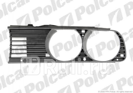 200515 - Решетка радиатора левая (Polcar) BMW E30 (1982-1994) для BMW 3 E30 (1982-1994), Polcar, 200515