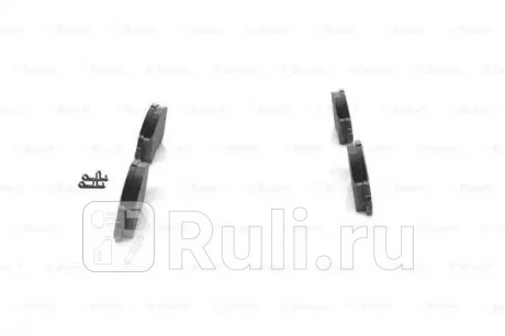 0 986 424 716 - Колодки тормозные дисковые передние (BOSCH) Mitsubishi Outlander XL рестайлинг (2010-2012) для Mitsubishi Outlander XL (2010-2012) рестайлинг, BOSCH, 0 986 424 716