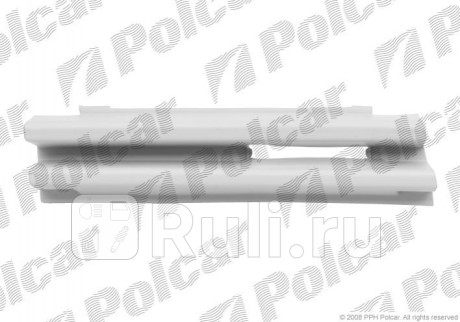 50240711 - Заглушка буксировочного крюка переднего бампера левая (Polcar) Mercedes W140 (1994-1998) для Mercedes W140 (1991-1998), Polcar, 50240711